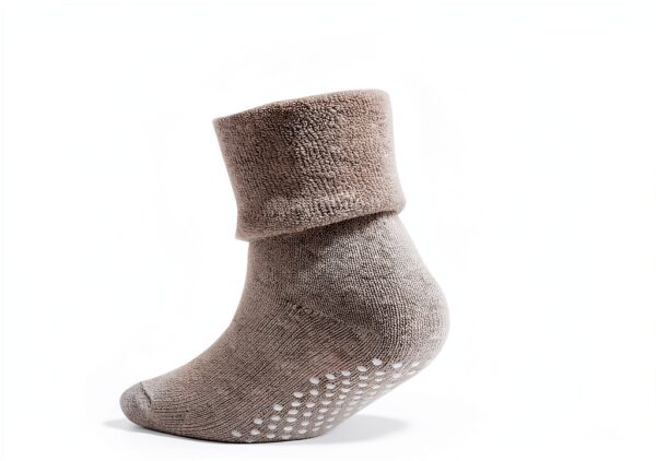 EPEIUS Baby Socks Non-Skid Grippers Combed Cotton Blend-1