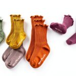 Baby Girls Non-Slip Socks Rich Colors Anti-Slip Design-0